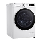 LG Waschmaschine (9 kg, 1.400 U./Min., EEK A -10%*) mit wei?em Bullaugenring | F4WR5090, F4WR5090