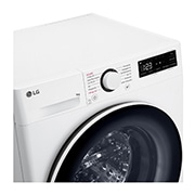 LG Waschmaschine (9 kg, 1.400 U./Min., EEK A -10%*) mit wei?em Bullaugenring | F4WR5090, F4WR5090