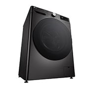 LG Waschmaschine Schwarz (A-10%*, 11 kg, 1.350 U./Min.) mit AI DD? & TurboWash?360° | F4WR701YB, F4WR701YB