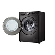 LG Waschmaschine Schwarz (A-10%*, 11 kg, 1.350 U./Min.) mit AI DD? & TurboWash?360° | F4WR701YB, F4WR701YB