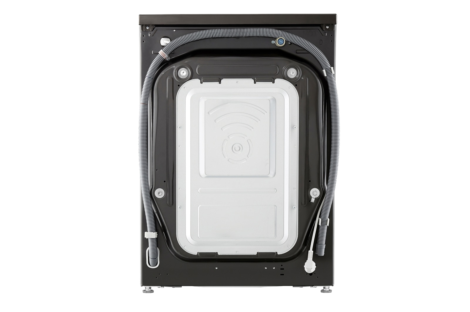LG Waschmaschine Schwarz (A-20%*, 13 kg, 1.360 U./Min.) mit AI DD? & TurboWash?360° | F4WR703YB, F4WR703YB