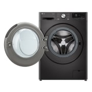 LG Waschmaschine Schwarz (A-20%*, 13 kg, 1.360 U./Min.) mit AI DD? & TurboWash?360° | F4WR703YB, F4WR703YB