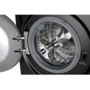LG Waschmaschine Schwarz (A-20%*, 13 kg, 1.360 U./Min.) mit AI DD? & TurboWash?360° | F4WR703YB, F4WR703YB
