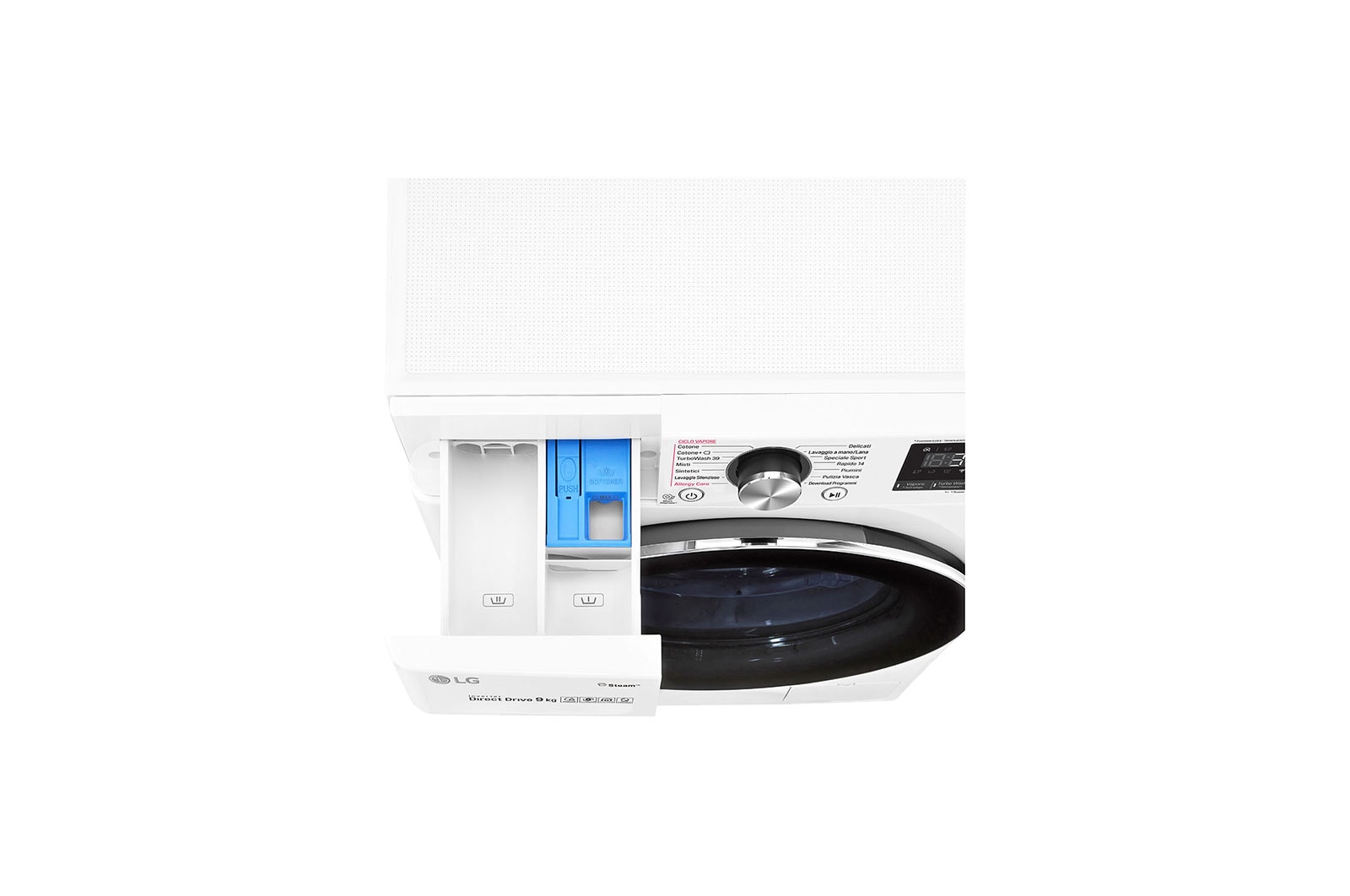 LG Waschmaschine | 9 kg | AI DD? | Steam+? | TurboWash?360°      , F4WV909P2