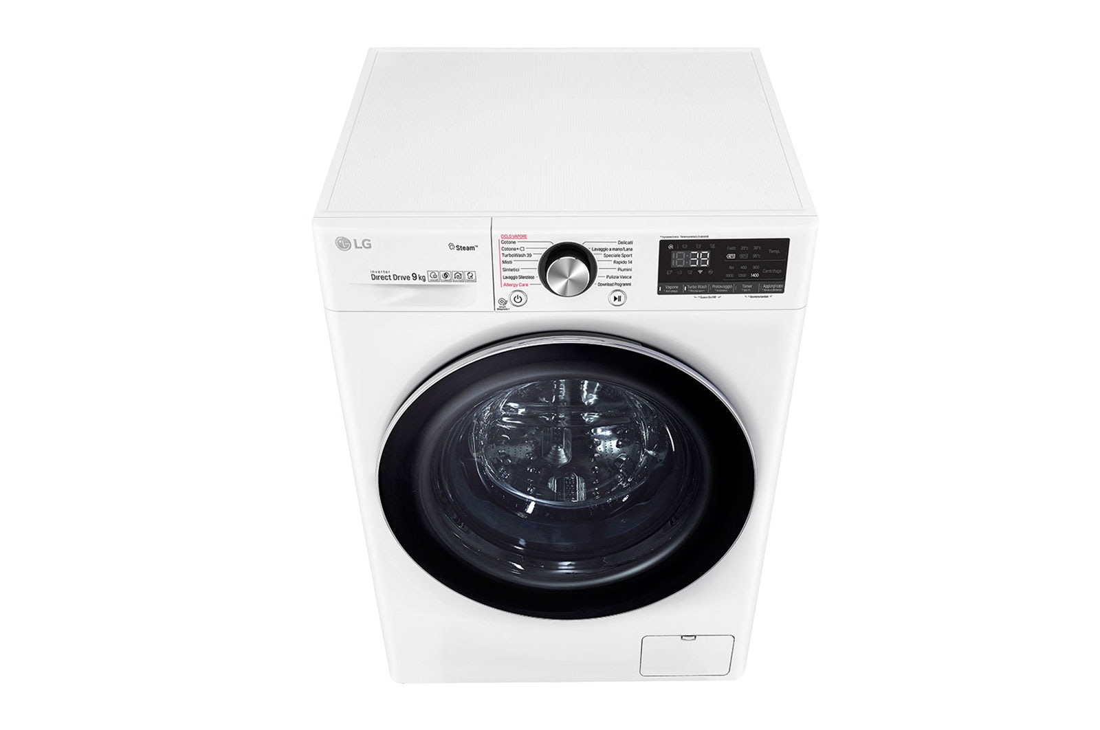 LG Waschmaschine | 9 kg | AI DD? | Steam+? | TurboWash?360°      , F4WV909P2