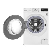 LG Waschmaschine Wei? (A, 9 kg, 1.560 U./Min.) mit AI DD? & TurboWash?360° | F6WV709P1, F6WV709P1