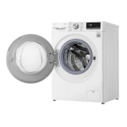 LG Waschmaschine Wei? (A, 9 kg, 1.560 U./Min.) mit AI DD? & TurboWash?360° | F6WV709P1, F6WV709P1