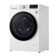 LG Waschmaschine Wei? (A, 9 kg, 1.560 U./Min.) mit AI DD? & TurboWash?360° | F6WV709P1, F6WV709P1
