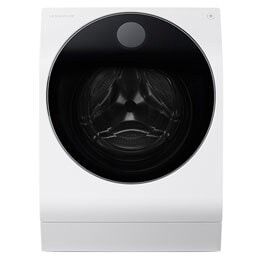 LG SIGNATURE Waschtrockner Wei? (A/A, 12 kg / 7 kg, 1.550 U./Min) mit 4-fach A-Klasse & Inverter W?rmepumpentechnologie | LSWD100X