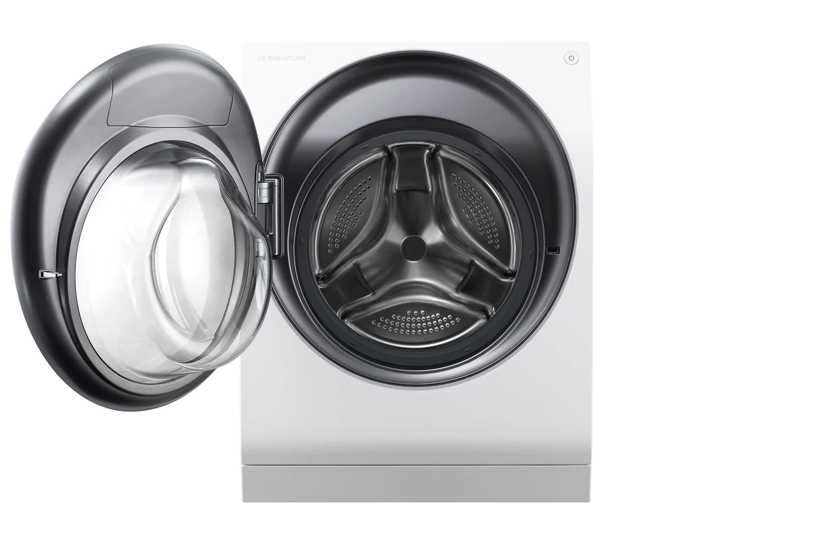 LG Signature Waschtrockner (12 kg / 7 kg, 1,550 rpm), 4-fach A-Klasse, Steam & Inverter DirectDrive?? | LSWD100E, LSWD100E