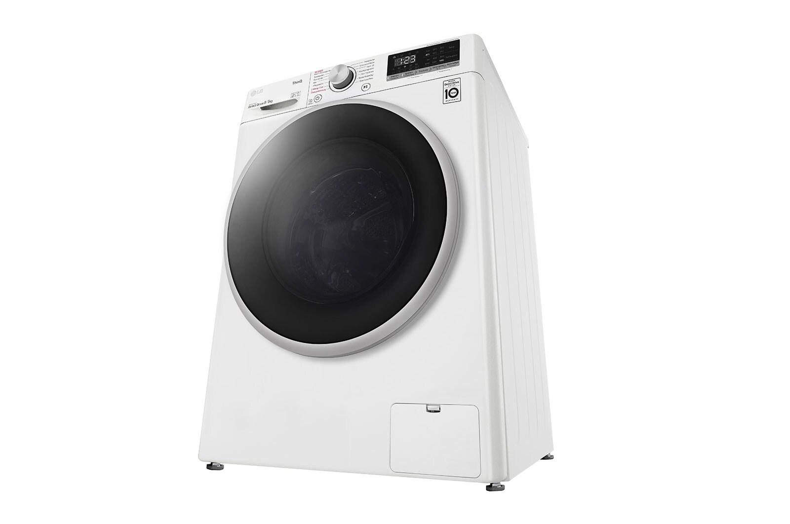 LG Waschtrockner | 1.400 U./Min. | 9 kg Waschen/ 5kg Trocknen | AI DD? | Steam, VT4WD950
