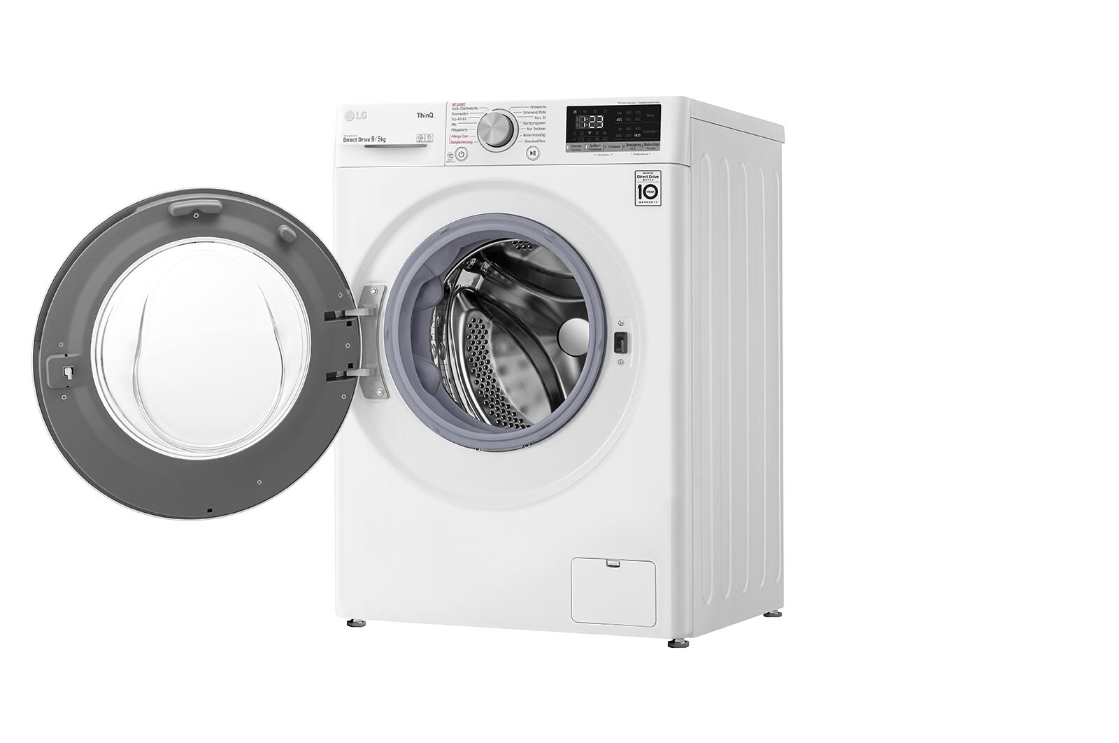 LG Waschtrockner | 1.400 U./Min. | 9 kg Waschen/ 5kg Trocknen | AI DD? | Steam, VT4WD950
