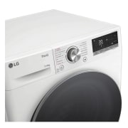 LG  Waschtrockner Wei? (D/A, 11 kg / 6 kg, 1.360 U./Min.) mit Steam & TurboWash? 360° | W4WR70E61, W4WR70E61