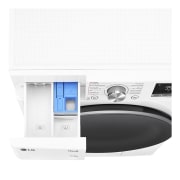 LG  Waschtrockner Wei? (D/A, 11 kg / 6 kg, 1.360 U./Min.) mit Steam & TurboWash? 360° | W4WR70E61, W4WR70E61