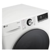 LG  Waschtrockner Wei? (D/A, 10 kg / 6 kg, 1.360 U./Min.) mit Steam & TurboWash? 360° | W4WR70X6Y, W4WR70X6Y