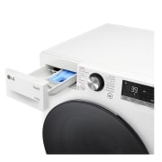 LG  Waschtrockner Wei? (D/A, 10 kg / 6 kg, 1.360 U./Min.) mit Steam & TurboWash? 360° | W4WR70X6Y, W4WR70X6Y