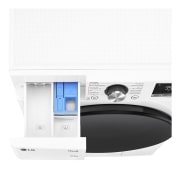 LG  Waschtrockner Wei? (D/A, 10 kg / 6 kg, 1.360 U./Min.) mit Steam & TurboWash? 360° | W4WR70X6Y, W4WR70X6Y