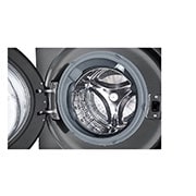 LG WashTower Schwarz (Waschmaschine: A, 12kg, 1350 U./Min.; Trockner: A+++/C, 10kg) Waschmaschine & Trockner in einem Ger?t I WT1210BBF, WT1210BBF