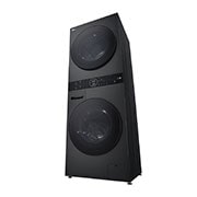 LG WashTower Schwarz (Waschmaschine: A, 12kg, 1350 U./Min.; Trockner: A+++/C, 10kg) Waschmaschine & Trockner in einem Ger?t I WT1210BBF, WT1210BBF