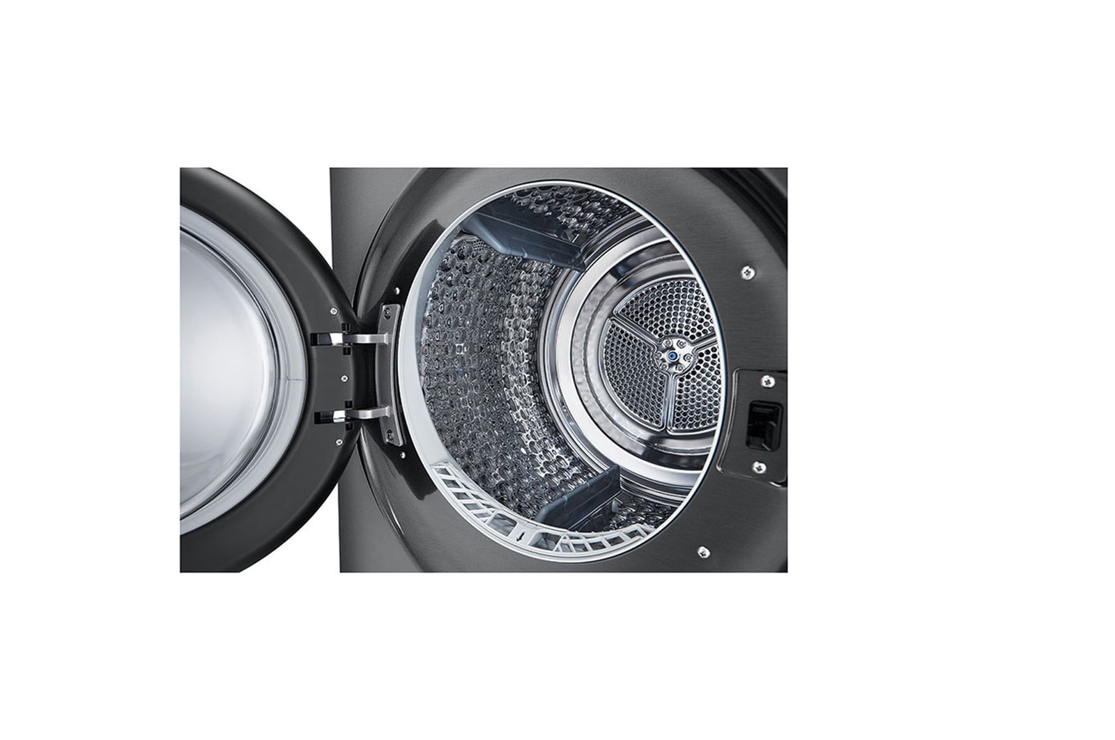 LG WashTower Schwarz (Waschmaschine: A, 12kg, 1350 U./Min.; Trockner: A+++/C, 10kg) Waschmaschine & Trockner in einem Ger?t I WT1210BBF, WT1210BBF