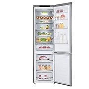 LG Kühl-Gefrierkombination |  384 Liter Nutzinhalt | Energieeffizienzklasse A | Premium Edelstahl | 203 cm | Inverter Linear Compressor? | GBB92STBAP, GBB92STBAP, GBB92STBAP