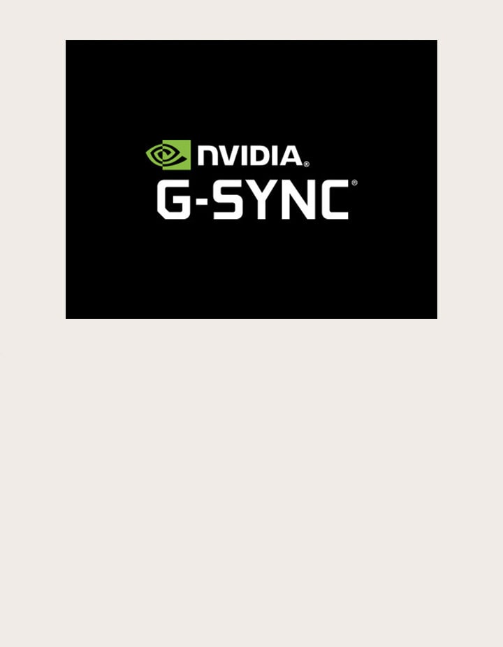 Logo: NVIDIA? G-SYNC? Compatible.