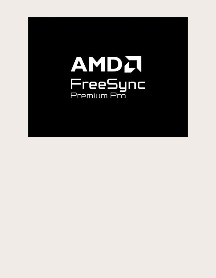 Logo: AMD FreeSync? Premium Pro.