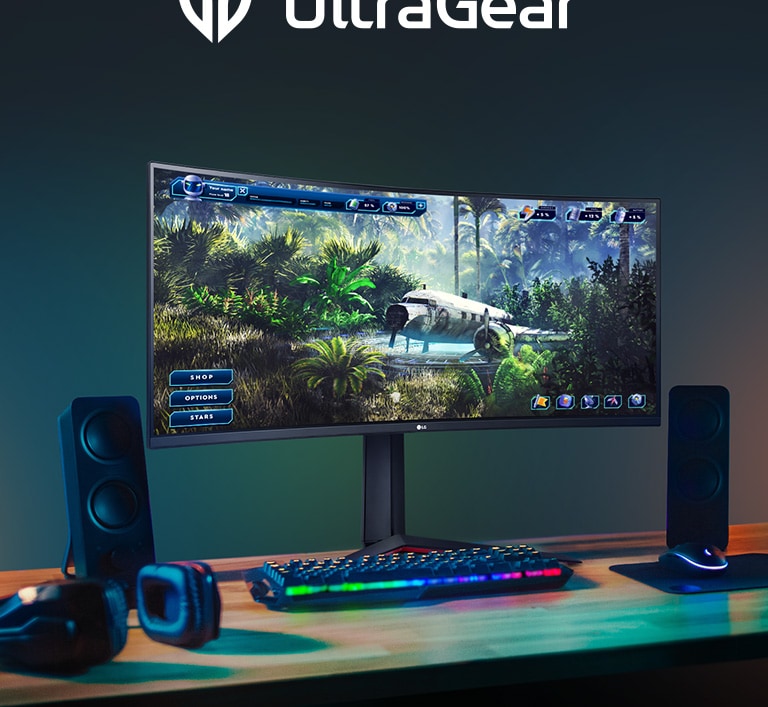 LG UltraGear? Monitor Curved
