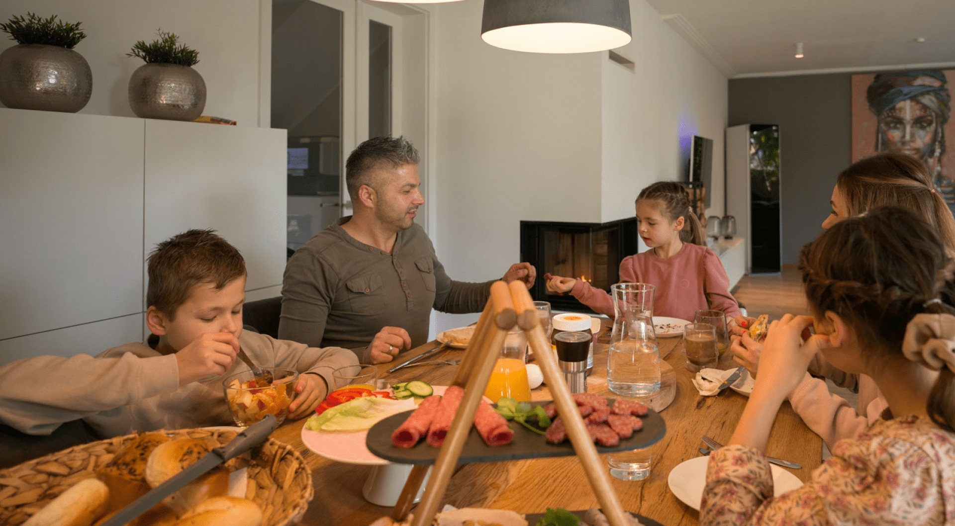Riedel Familienfrühstück