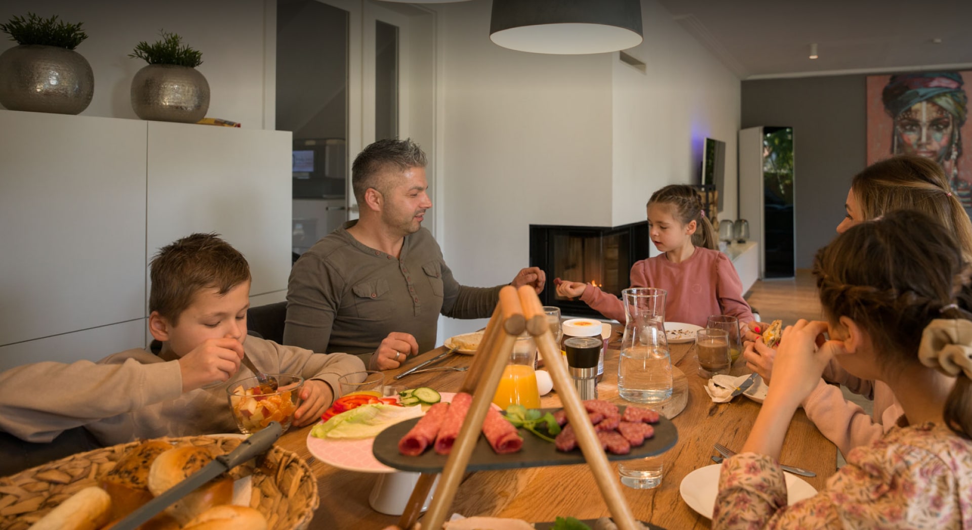 Riedel Familienfrühstück