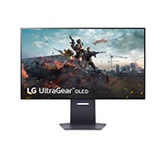 LG 32" UltraGear? Dual-mode OLED gaming-sk?rm | 4K UHD, Pixel-lyd, 32GS95UE-B