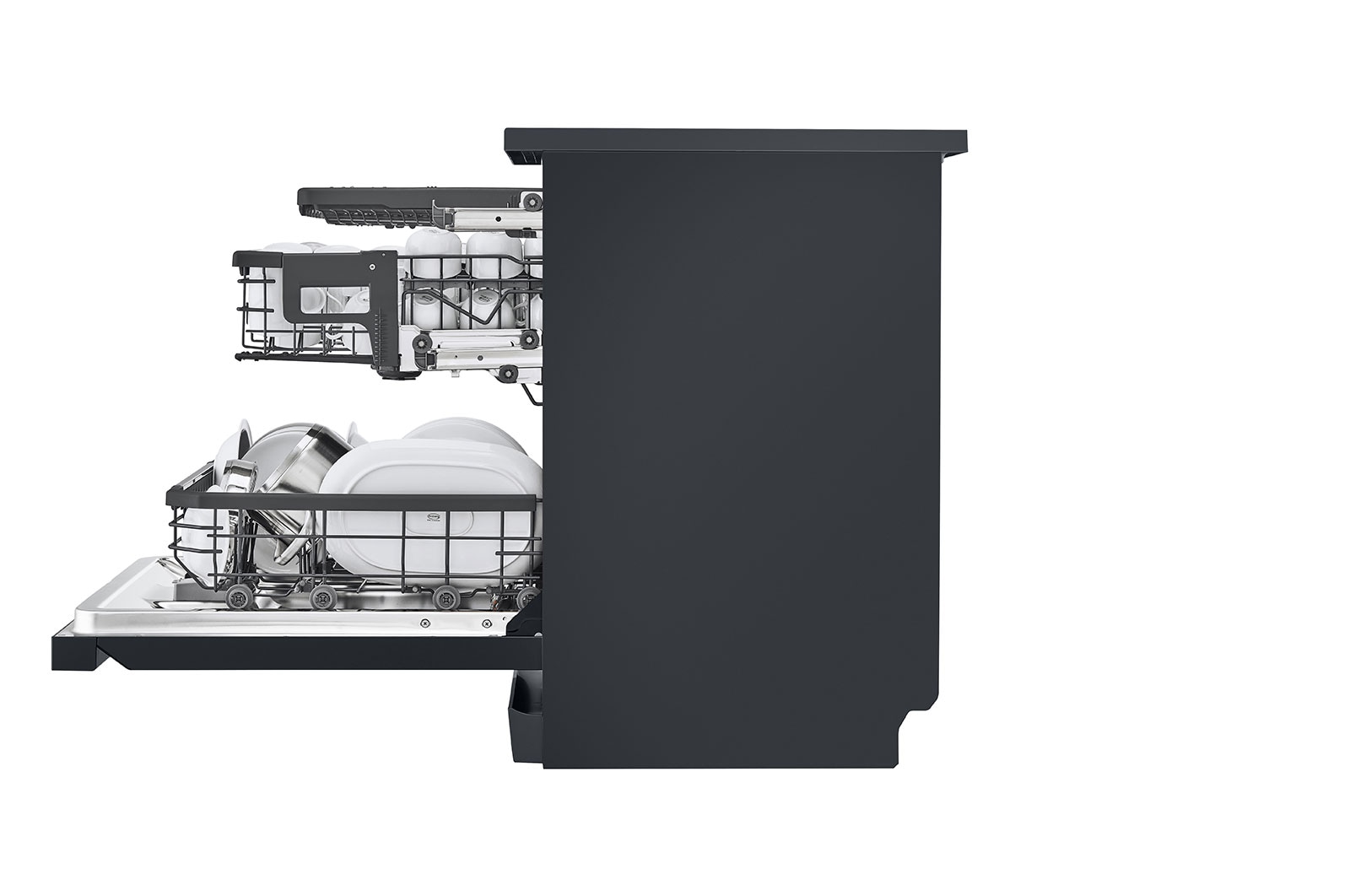 LG ????? ???? ?? ?? ??????? ?QuadWash ?????? ??????14? ????? EasyRack? Plus? ???? ????? ???????? ????? ?ThinQ, DFC335HM