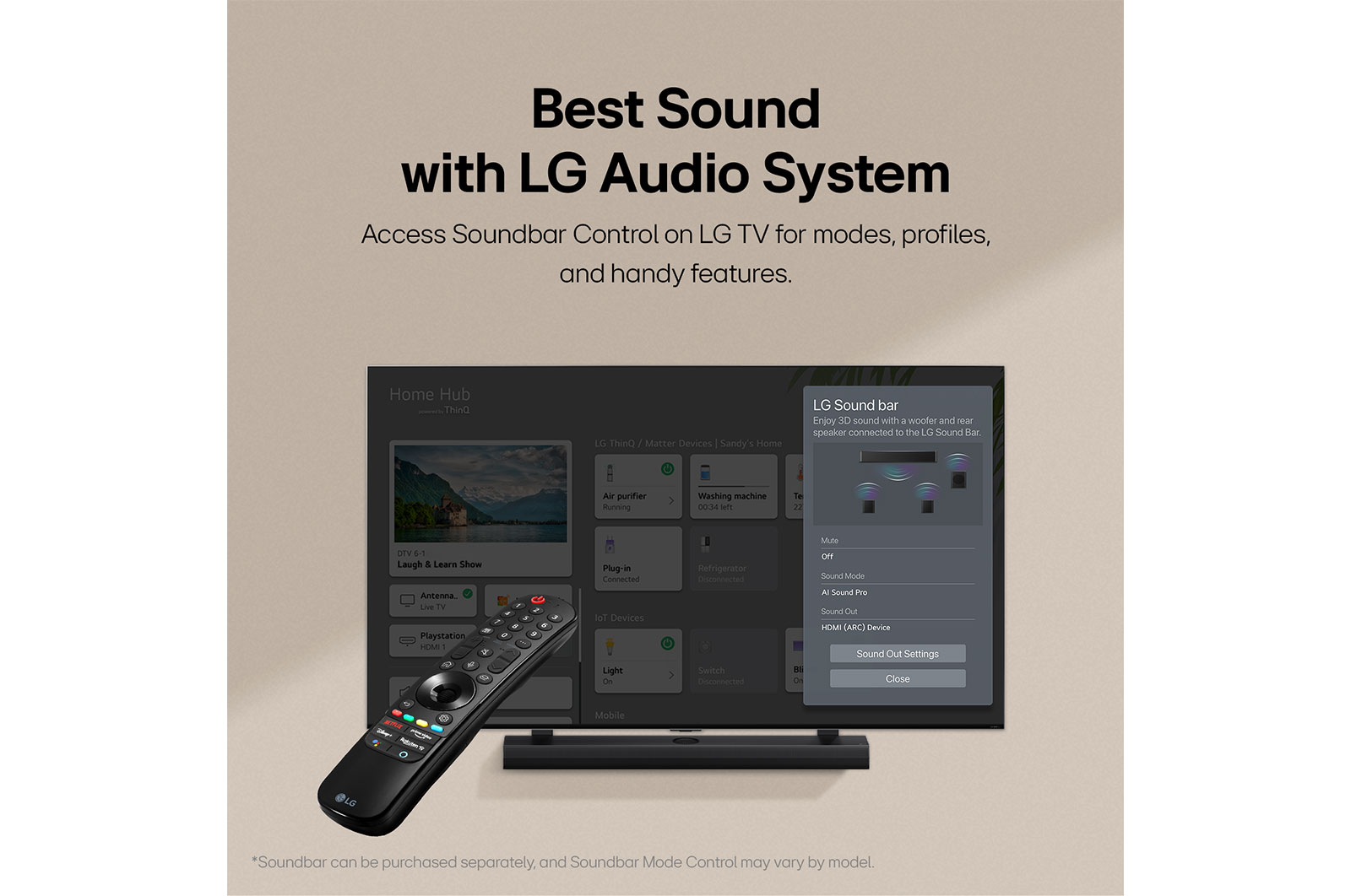 LG ??????? LG QNED AI QNED80 4K ????? ???? 65 ???? ??????? ????? ?????? AI Magic remote ????? HDR10 ?????? webOS24 ???? 65 ??? (2024), 65QNED80T6B