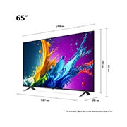 LG ??????? LG QNED AI QNED80 4K ????? ???? 65 ???? ??????? ????? ?????? AI Magic remote ????? HDR10 ?????? webOS24 ???? 65 ??? (2024), 65QNED80T6B