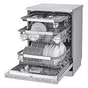 LG 14 Persons, LG Dishwasher QuadWash? Steam, Noble Steel, DFB325HS