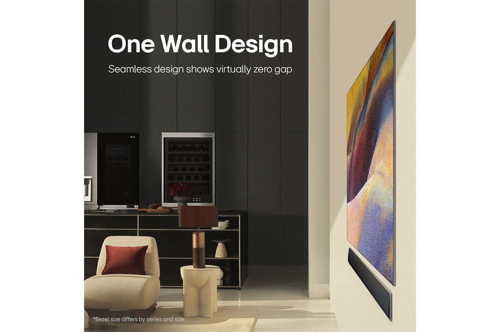 One wall Design