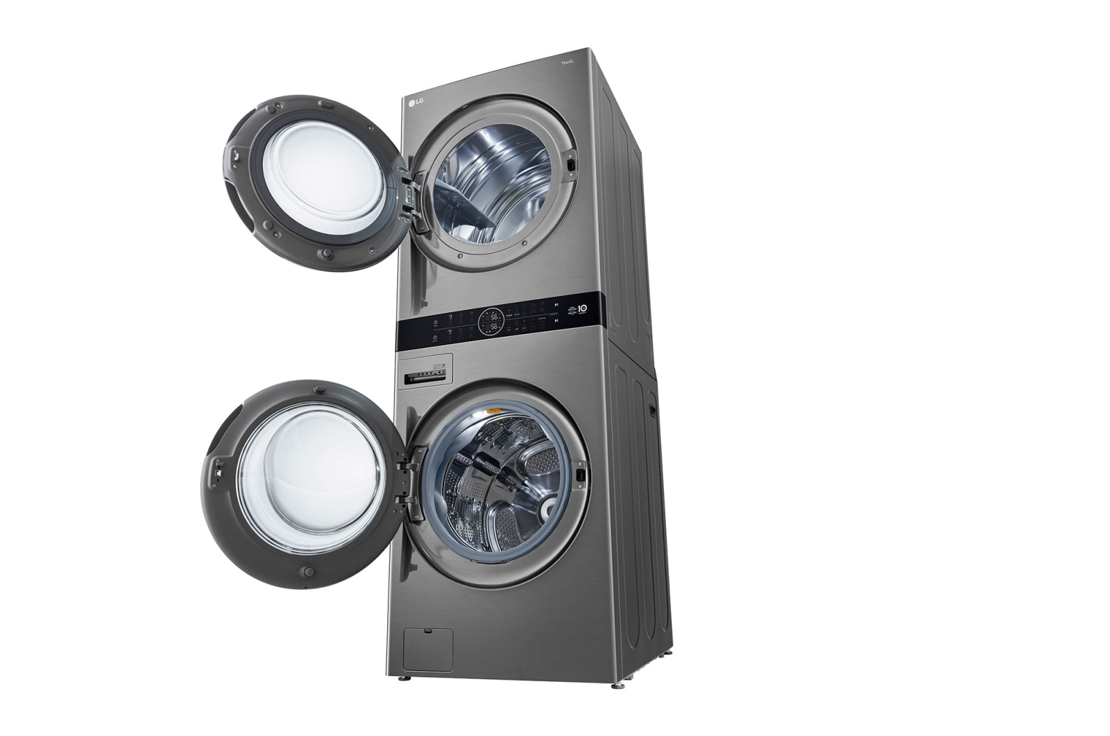 LG 21/16 Kg LG WashTower? with Center Control, FWT2116SS