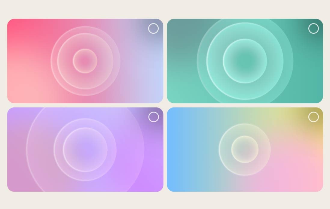 La pantalla de un usuario está pasando por el proceso de personalización de AI Sound Wizard. Cuadrícula de diferentes iconos de clips de sonido. Una de las opciones aparece resaltada como si el usuario ya hubiera hecho su elección.