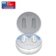 LG Auriculares True Wireless Bluetooth 5.2 con cancelación de ruido y autolimpieza, TONE-FP8W