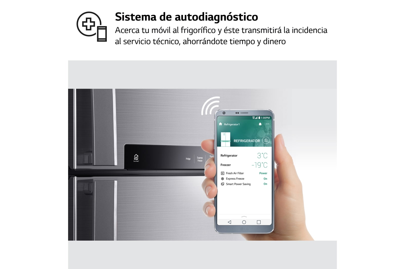 LG Frigorífico Combi 1,86m, Clasificación C , capacidad de 374l, Blanco, serie 700, GBB71SWVCN1