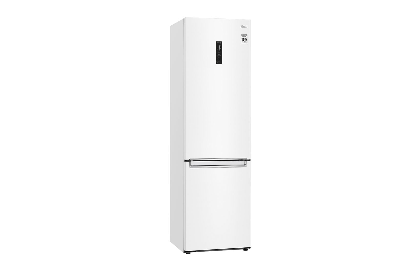 LG Frigorífico Combi 2m, Clasificación C, capacidad de 419l, blanco, serie 700, GBB72SWUCN1