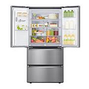 LG Frigorífico American Combi, Clasificación F, Ancho 83cm, 570l , GML643PZ6F