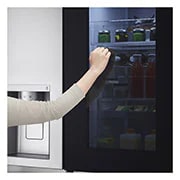 LG Frigorífico Americano Instaview? ThinQ?, 635L, Sin Toma de Agua - Acero, GSXV91BSAE