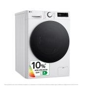 LG Lavadora inteligente AI Direct Drive. TurboWash 360o, Vapor,  11kg ,  1400rpm Un 10% más eficiente que A, Serie 600, F4WR6011AGW
