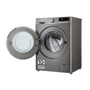 LG Lavadora inteligente AI Direct Drive. TurboWash 360o, Vapor+, 10kg , 1400rpm Un10% más eficiente que A, Serie 700, F4WR7010AGS