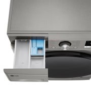 LG Lavadora inteligente AI Direct Drive. TurboWash 360o, Vapor+, 10kg , 1400rpm Un10% más eficiente que A, Serie 700, F4WR7010AGS