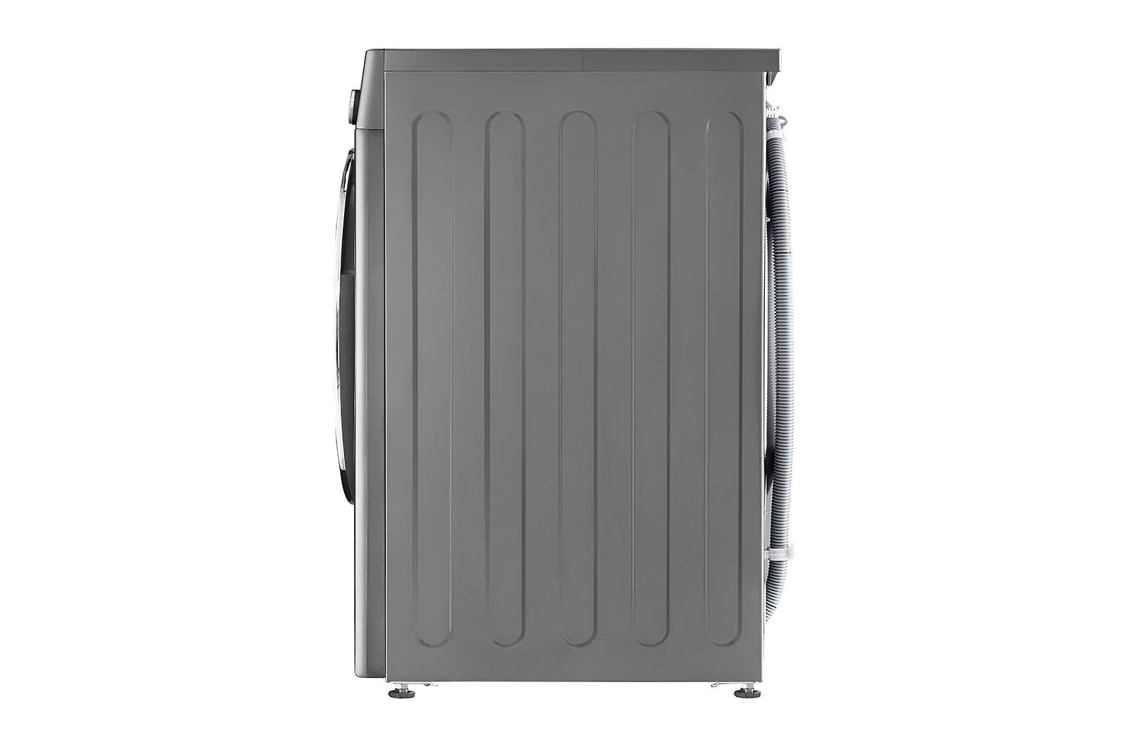 LG Lavadora inteligente AI Direct Drive 8kg, 1400rpm, Clasificación C, Inox antihuellas, Serie 500, F4WV5008S2S