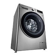 LG Lavadora inteligente AI Direct Drive 8kg, 1400rpm, Clasificación C, Inox antihuellas, Serie 500, F4WV5008S2S