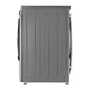 LG Lavadora inteligente AI Direct Drive 8kg, 1400rpm, Clasificación C, Inox antihuellas, Serie 500, F4WV5008S2S