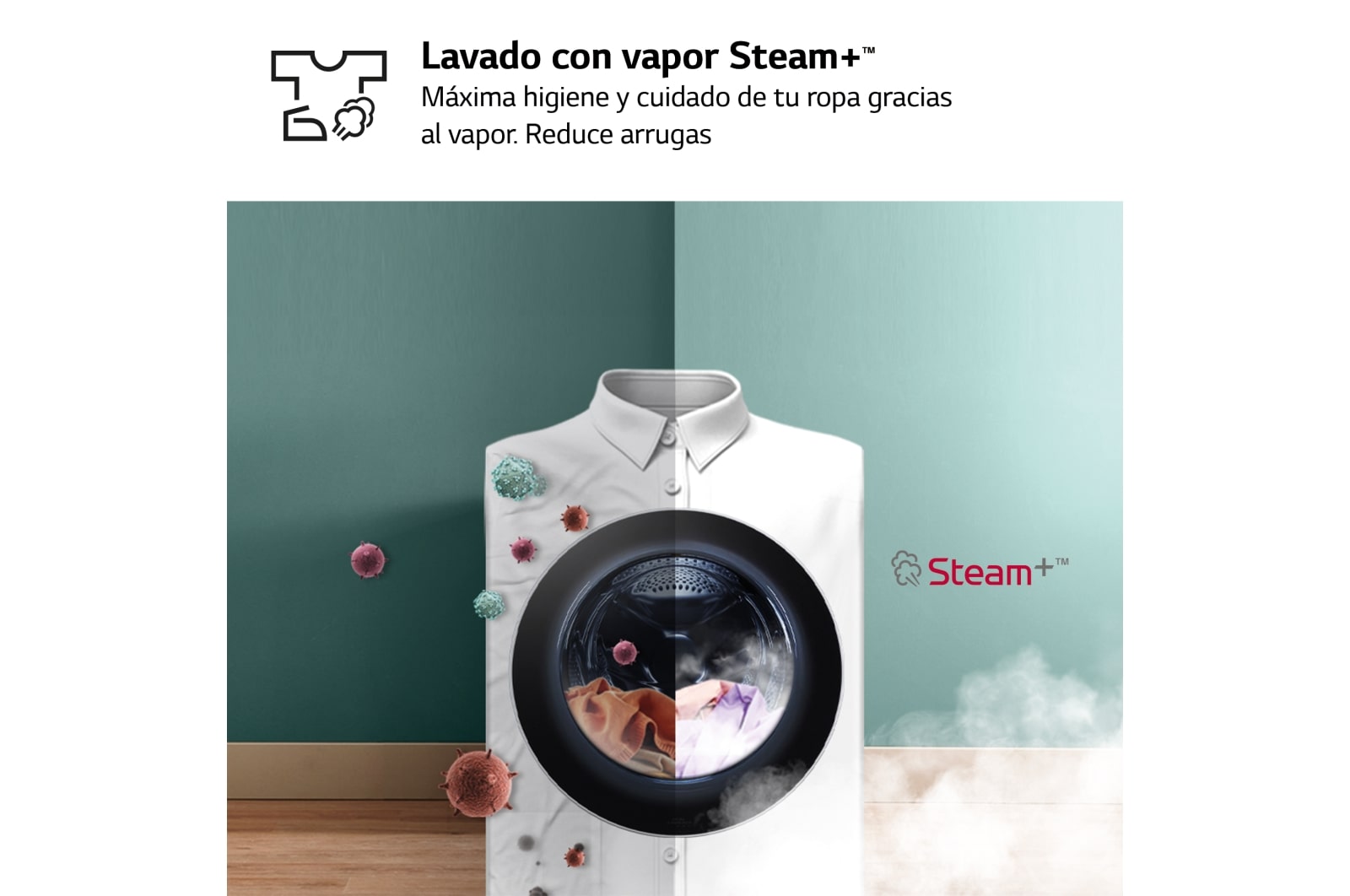 LG Lavadora inteligente  AI Direct Drive TM,<br> TurboWash 360o,  con autodosificación de detergente, 10,5kg, 1600rpm,<br> Clasificación Un 10% más eficiente que  A<br> Blanca, Serie 750, F6WV7510PRW
